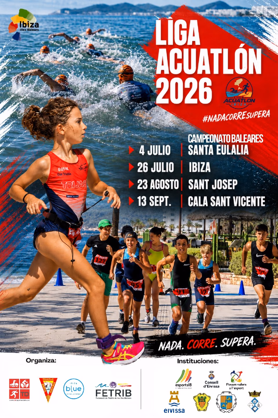 LIGA ACUATLÓN 2026 CIUDAD DE IBIZA logo